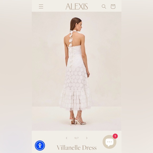 NWT Alexis Villanelle Dress - Picture 3 of 14